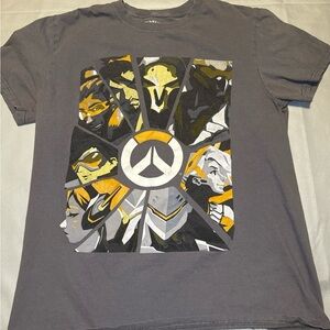 Overwatch Blizzard Graphic Tee Unisex M Character Gaming T Shirt